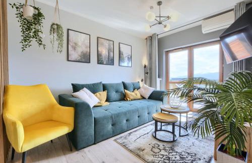 Szklarska Poreba Apartamento | Apartament AREKA A16 Green Resort - klimatyzacja, basen, sauny, jacuzzi, siłownia