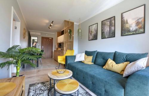 Szklarska Poreba Apartamento | Apartament AREKA A16 Green Resort - klimatyzacja, basen, sauny, jacuzzi, siłownia