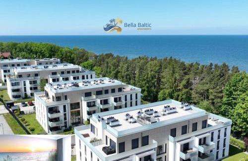 Trzesacz Apartamento | Apartament Bella Baltic tuż przy plaży widok morze