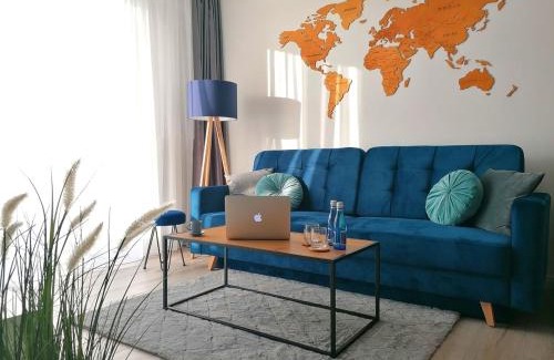 Trzesacz Apartamento | Apartament Bella Baltic tuż przy plaży widok morze