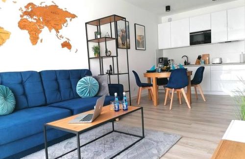Trzesacz Apartamento | Apartament Bella Baltic tuż przy plaży widok morze