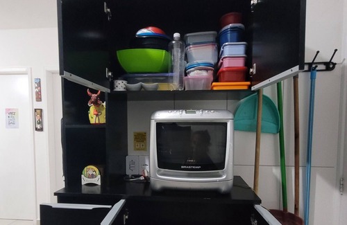 Jardim Neptunia Apartamento | Apartamento Térreo com Churrasqueira e Rede a 300m da Praia