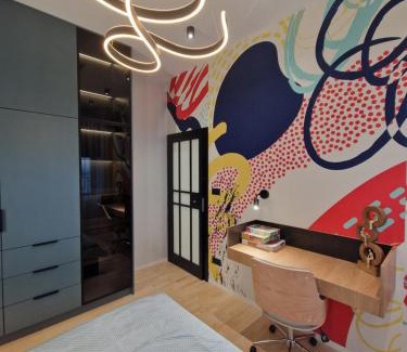 Srodmiescie Apartamento | Apartament Deco Blue Spokojna 10