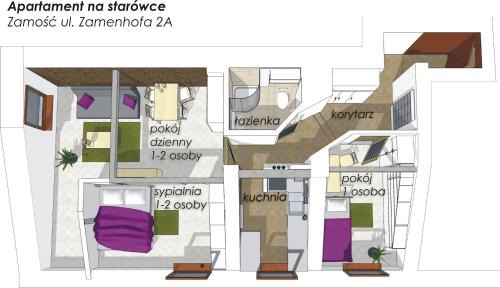 Zamosc Apartamento | Apartament na Starówce