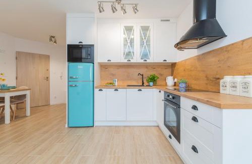 Sztutowo Apartamento | Apartament Turkus z basenem