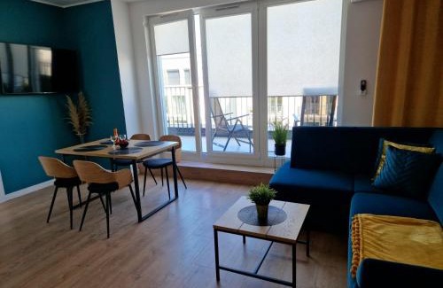 Jastrzebia Gora Apartamento | Apartament Turkusowy w Słonecznej Dolinie Jastrzębia Góra