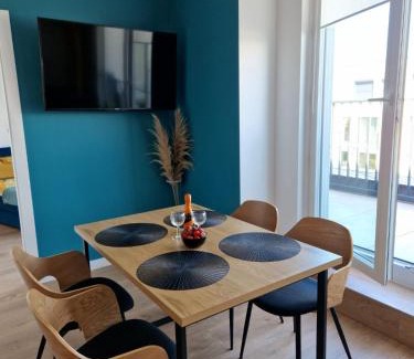 Jastrzebia Gora Apartamento | Apartament Turkusowy w Słonecznej Dolinie Jastrzębia Góra
