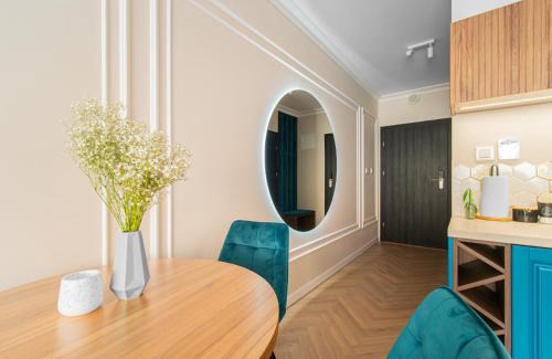 Dzielnica Uzdrowiskowa Apartamento | Apartament Turkusowa Przystań z klimatyzacją - Solny Resort A102