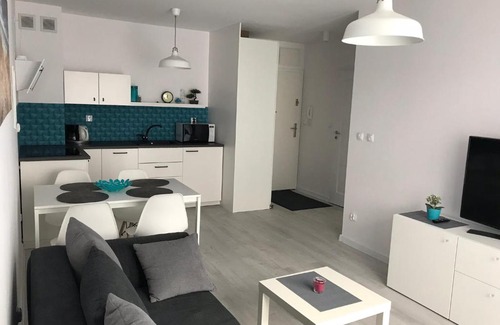 West Pomeranian Voivodeship Apartamento | Apartament Turkusowy Bliżej Morza 2