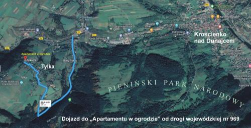 Kroscienko nad Dunajcem Apartamento | Apartament w ogrodzie
