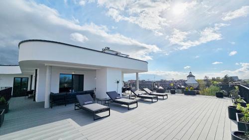 Miedzyzdroje Apartamento | Apartament Wakacyjny Baltic Waves Resort - taras 180 m2