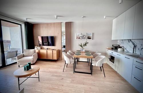 Przymorze Apartamento | Apartament WHITE GLOVE Prestige Tarasy Bałtyku MOLO
