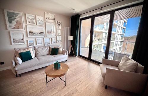 Przymorze Apartamento | Apartament WHITE GLOVE Prestige Tarasy Bałtyku MOLO