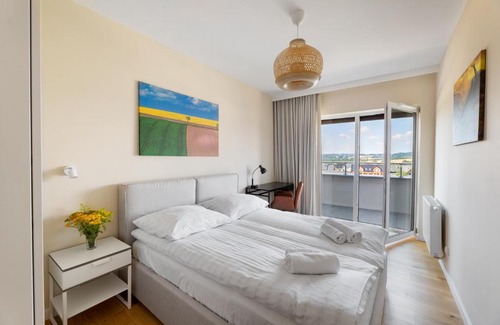 Kudowa Zdroj Apartamento | Apartament Widokowy - Penthouse z tarasem