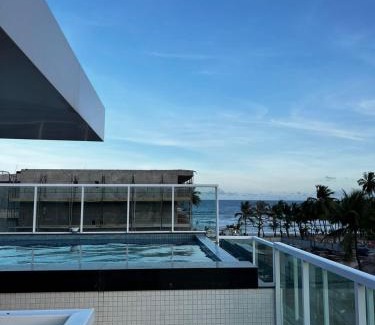 Sao Domingos Apartamento | Apartamento aconchegante de 3/4 na beira da praia!