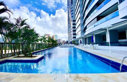 Caminho das Arvores Apartamento | Apartamento ao lado do Shopping Salvador, piscina, academia, garagem