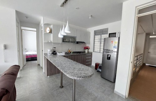Girardot Apartamento | Apartamento Aqualina Orange Piso 2 Aire Acondicionado Vista a piscina