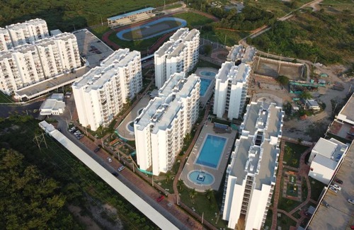 Girardot Apartamento | Apartamento Aqualina Orange Piso 2 Aire Acondicionado Vista a piscina