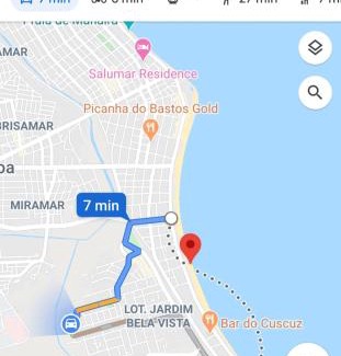 Altiplano Cabo Branco Apartamento | Apartamento Bela Vista perto da Praia para 08 pessoas