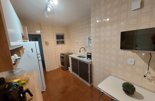 Centro Apartamento | Apartamento na Praia da Areia Preta - Completo