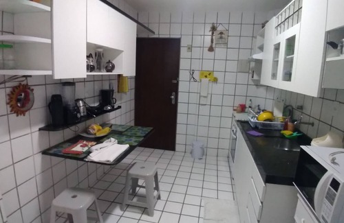 Manaira Apartamento | Apartamento Espaçoso - Edifício em Frente à Praia - Pé na Areia