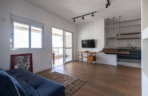 Pinheiros Apartamento | Apartamento em Pinheiros SP - Piscina Aquecida - Aconchegante e Luxuoso - Metrô