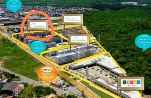 Sao Diogo II Apartamento | Apartamento com 2 quartos mobiliado, em ótima localização ao lado do shopping e perto de transportes públicos e perto de praias