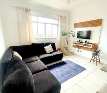 Vilamar Apartamento | Apartamento com sacada vista mar