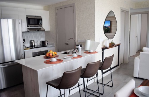 San Jose Apartamento | Apartamento con piscina y cómodo espacio de trabajo