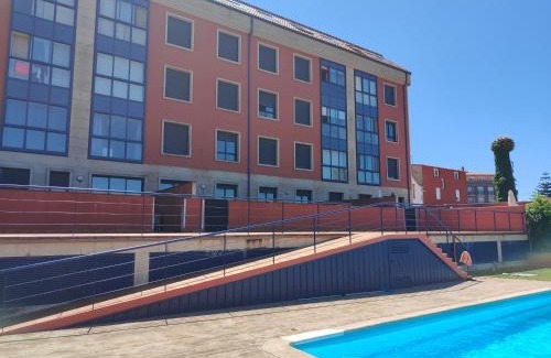 Boiro Apartamento | Apartamento con piscina en Boiro - Cabo de Cruz