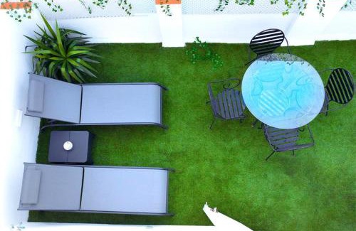 San Julian Apartamento | Apartamento con terraza y jacuzzi privado Centro