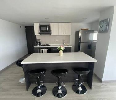 Paipa Apartamento | Apartamento con vista al lago.