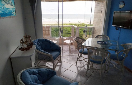 Pontal do Parana Apartamento | Apartamento de Cobertura Frente Para o Mar, Praia Ipanema, PR. Vista Maravilhosa