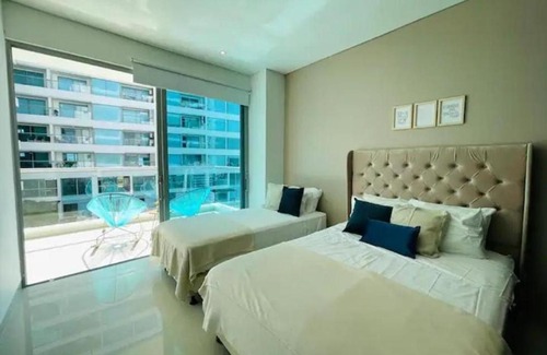 Cartagena Walled City Apartamento | APARTAMENTO DE LUJO 3 HABITACIONES CON JACUZZI HOTEL SONESTA MORROS