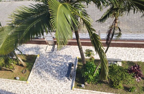 Aviacao Apartamento | Apartamento em Praia Grande com Vista Para Praia com Área de Lazer Completa