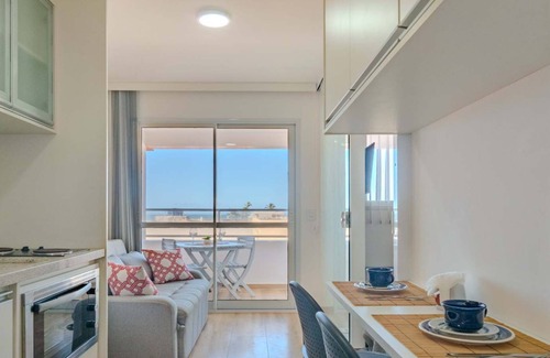 Amaralina Apartamento | Apartamento com Piscina e Vista em Salvador