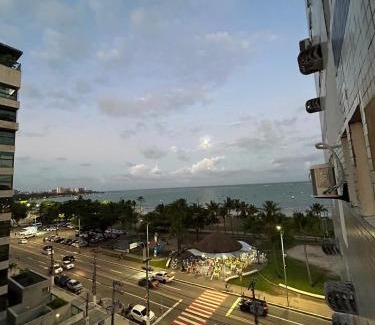 Pajucara Apartamento | APARTAMENTO ENCANTADOR NA BEIRA-MAR DE MACEIÓ