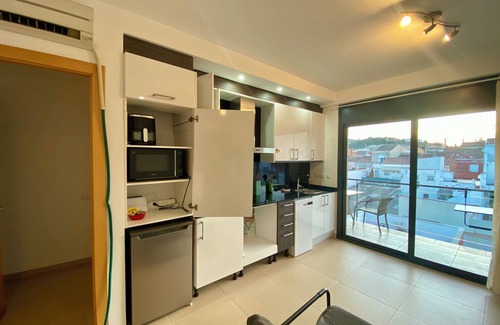 Terrassa Apartamento | Mini Terraza Relajante Galvani. Ideal parejas