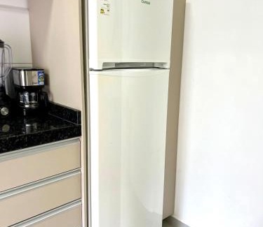 Vila Industrial Apartamento | Apartamento Inteiro - 2 Quartos com AC - Wifi 1000mb - Piscina - 1 Vaga de Garagem - Elevador - Sacada Gourmet - Indicado para Grupos, Hospedes a Trabalho, Família e Pets
