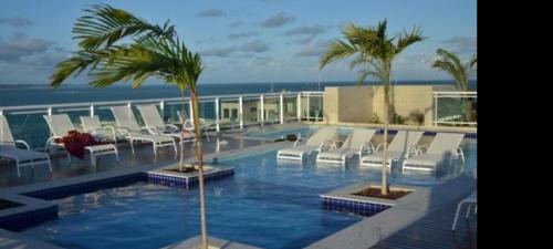 Jatiuca Apartamento | Apartamento na praia de Jatiúca com piscina e área de lazer