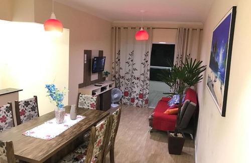 Canto do Forte Apartamento | Apartamento no Canto do Forte, Luxuoso e Confortável, 2 Suítes, Varanda Gourmet