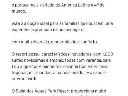 Olimpia Complejo | Apartamento no Solar das Águas
