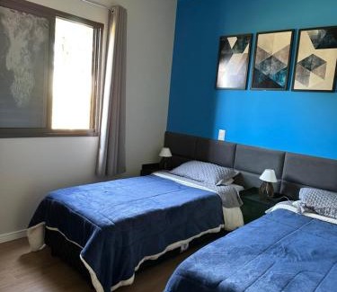 Campos do Jordao Apartamento | Apartamento novíssimo top com lareira