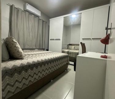 Parque Verde Apartamento | Apartamento para 4 hóspedes COP30 Prox Hangar e Mangueirão 1 garagem condominio portaria 24h