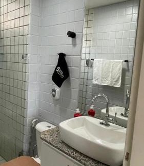Loteamento Oceania II Apartamento | Apartamento para até 5 Pessoas com Ar e Piscina