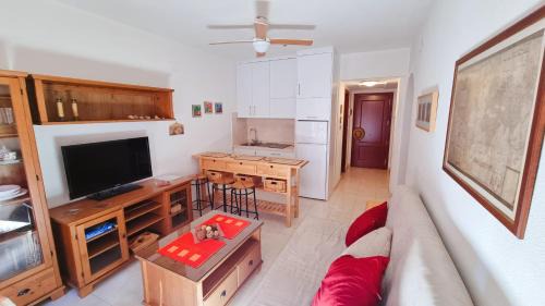 Mazagon Apartamento | Apartamento rojo con vistas al mar