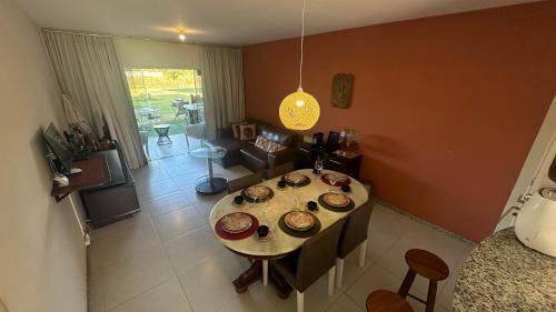 Estancia Apartamento | Apartamento térreo confortável no Condomínio Villa das Águas
