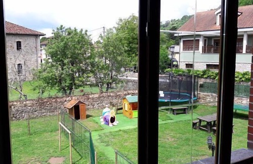 Corao Cabaña | Estudio para 2 personas con vistas al jardín.