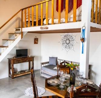 Laguna Apartamento | Apartamentos exclusivos e equipado com varanda ou terraço com Pôr do sol, cozinha privativa, Wi-Fi 600MBs, a 700m da praia de Itapirubá e 1km da BR-101