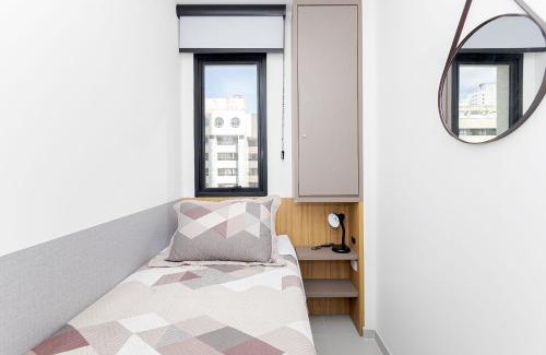 Matriz Apartamento | Apartamentos para 5 pessoas com Piscina e Academia no Centro